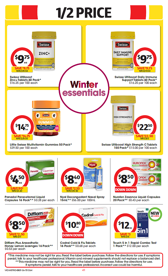 本周最新!澳洲各大超商特价商品一网打尽,大批好物骨折破半价!Woolworths、Coles、Aldi(组图) - 41