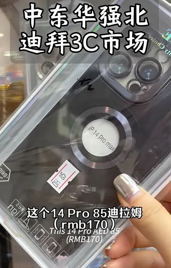 中东土豪爱上中国手机壳：百元高价仍卖断货（组图） - 2