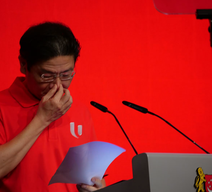 新加坡总理黄循财一度泪洒群众大会、哽咽近3分钟，只因…（组图） - 5