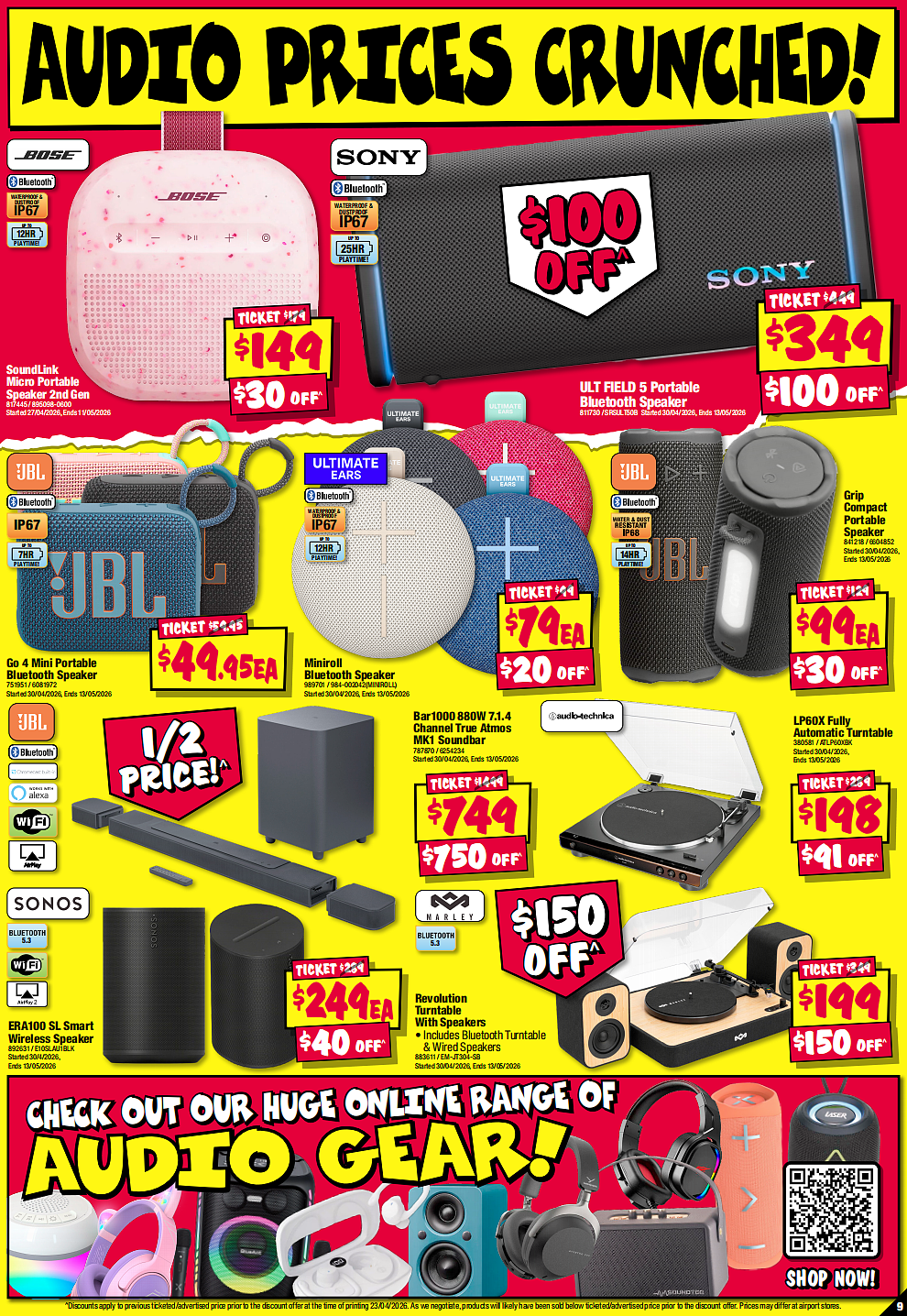 JB Hi-Fi最新折扣目录！Ninja空气炸锅立省$65，Garmin手表半价 - 9