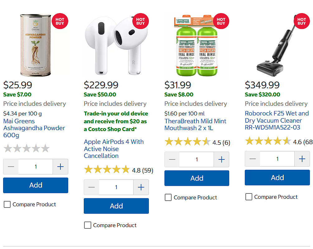 Costco最新热卖!戴森空气净化器立省$200,Breville咖啡机直降$100 - 3