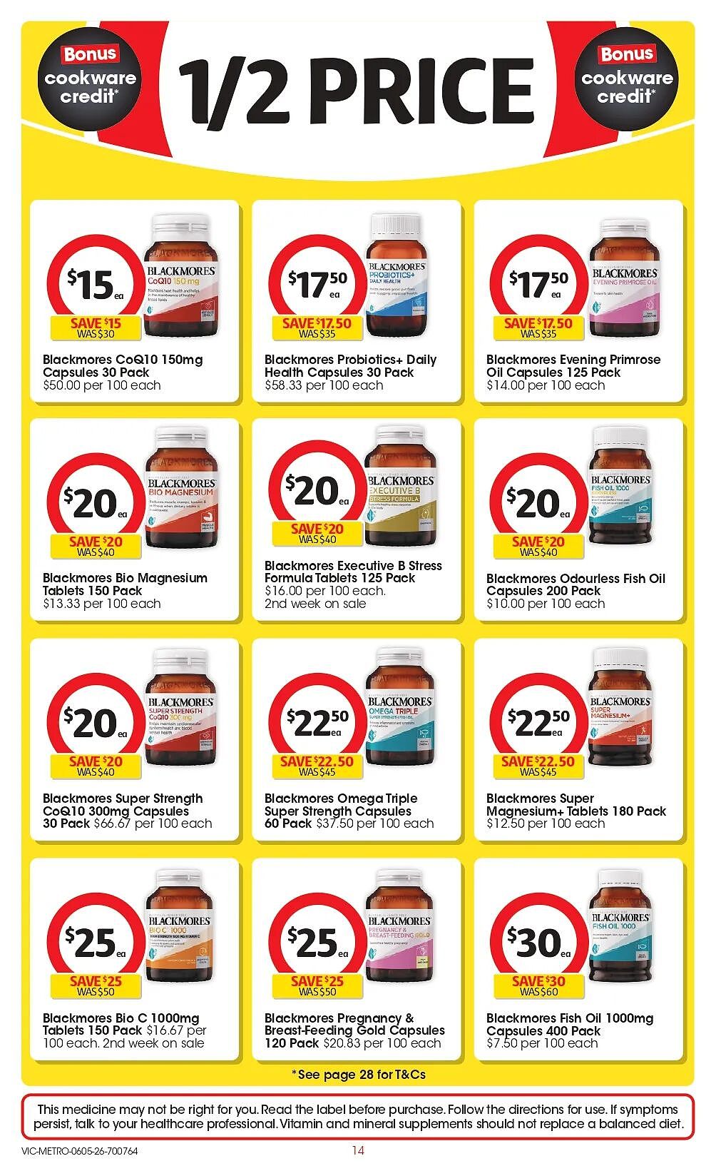 本周最新！澳洲各大超商特价商品一网打尽，大批好物骨折破半价！Woolworths、Coles、Aldi（组图） - 60
