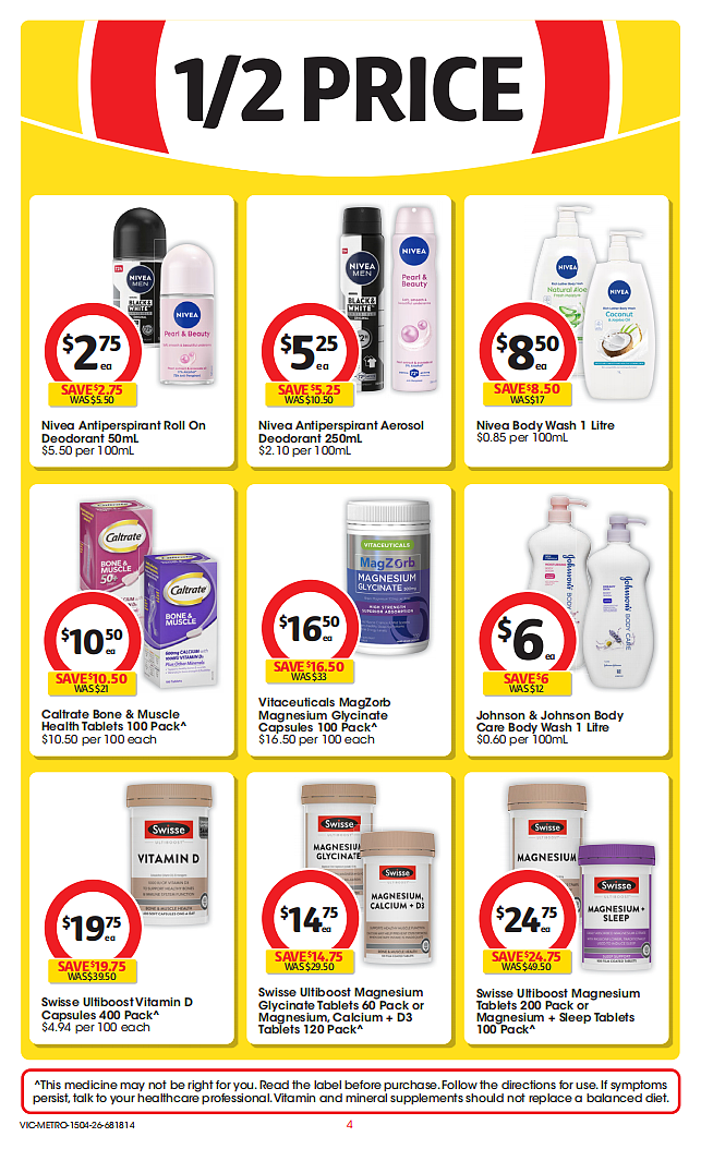 Coles 4月15日-4月21日打折，牛肉派、油、茉莉米半价 - 4
