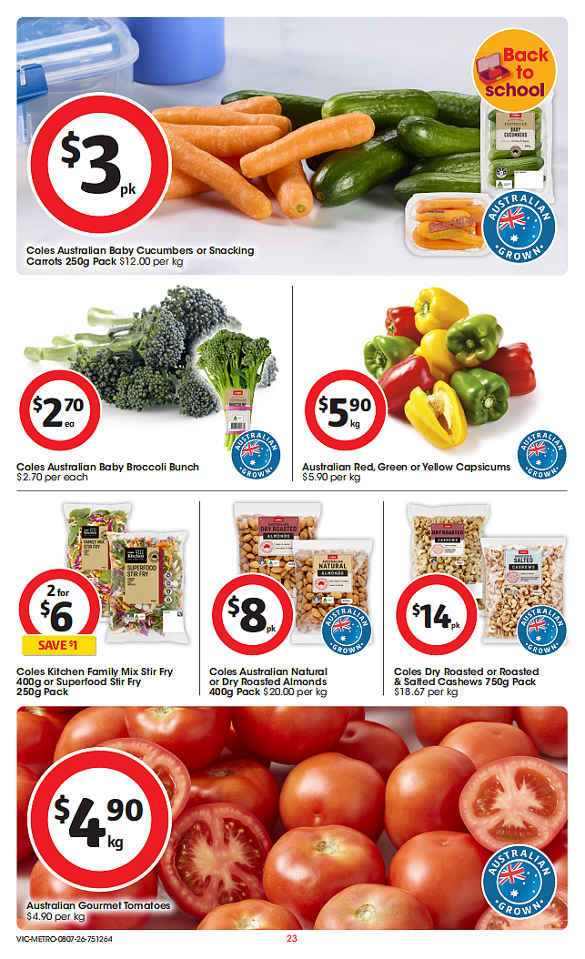 本周最新!澳洲各大超商特价商品一网打尽,大批好物骨折破半价!Woolworths、Coles、Aldi(组图) - 23