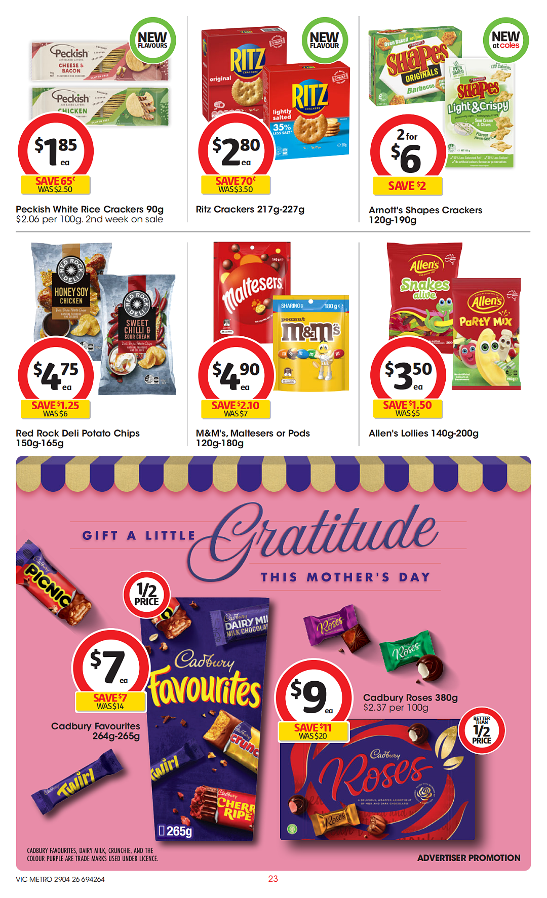 本周最新!澳洲各大超商特价商品一网打尽,大批好物骨折破半价!Woolworths、Coles、Costco(组图) - 23
