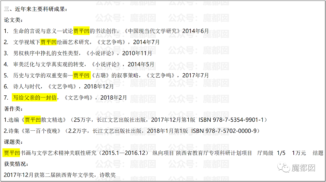 文坛巨匠贾平凹和女儿超美诗人贾浅浅被扒疑似大量抄袭(组图) - 80