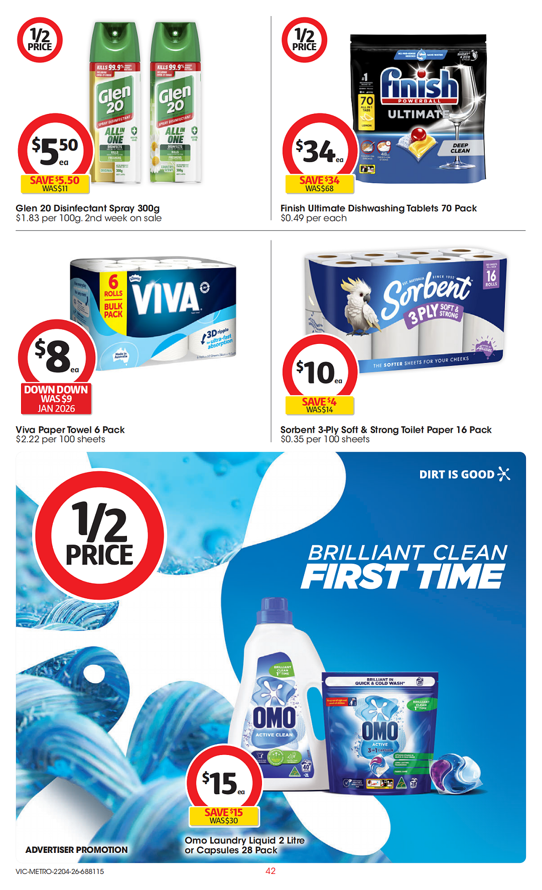 本周最新！澳洲各大超商特价商品一网打尽，大批好物骨折破半价！Woolworths、Coles、Aldi（组图） - 42