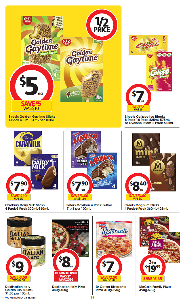 本周最新！澳洲各大超商折扣目录，Woolworths、Coles、Costco、优衣库...（组图） - 38