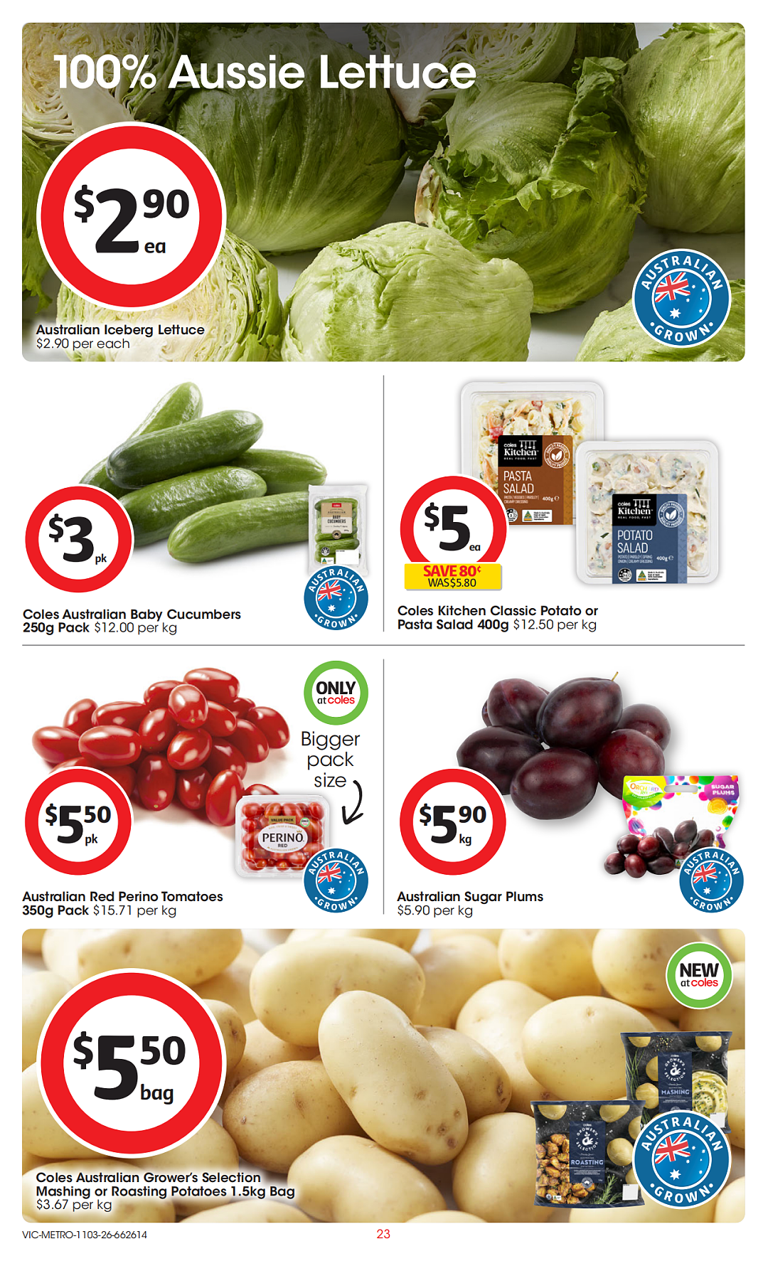 本周最新!澳洲各大超商特价商品一网打尽,大批好物骨折破半价!Woolworths、Coles、Aldi、Umall…(组图) - 23