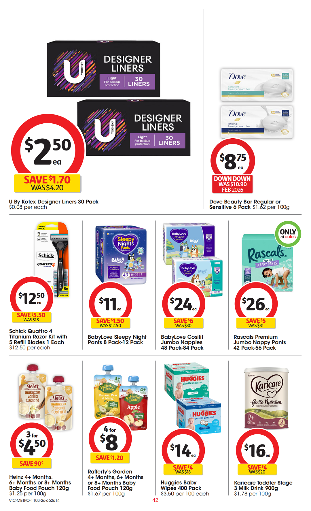 本周最新!澳洲各大超商特价商品一网打尽,大批好物骨折破半价!Woolworths、Coles、Aldi、Umall…(组图) - 42