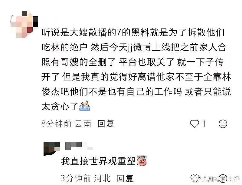 林俊杰删除哥嫂合照!网传大嫂蓄意造谣女友,竟想“吃绝户”?新加坡歌王豪门大瓜被全网深挖... - 19