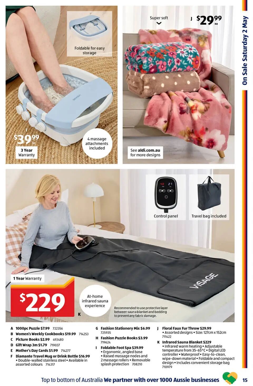 需要厚袜子！【Aldi】5月2日起 特价品 - 8