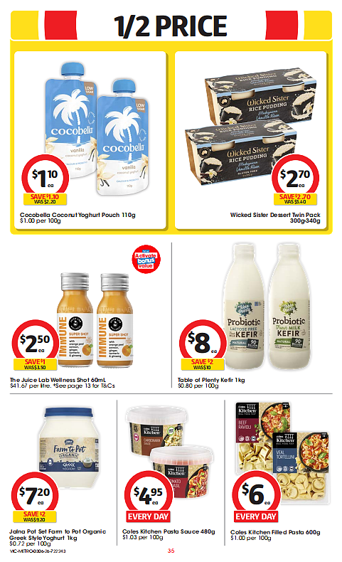 本周最新！澳洲各大超商特价商品一网打尽，大批好物骨折破半价！Woolworths、Coles、Aldi（组图） - 35