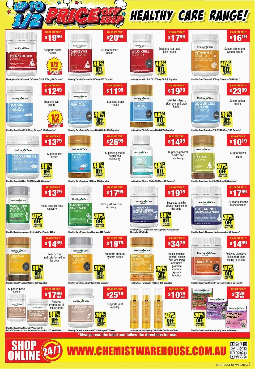 大量半价那种！【Chemist Warehouse】药店 5月28日至6月10日 优惠目录 - 5