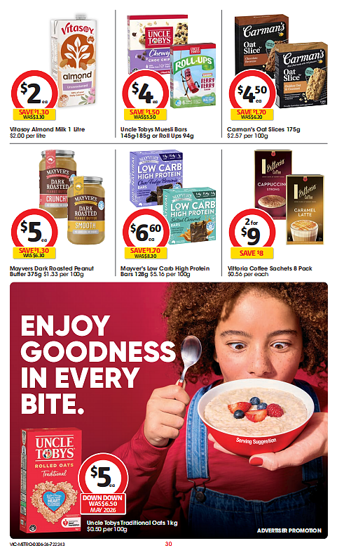 本周最新！澳洲各大超商特价商品一网打尽，大批好物骨折破半价！Woolworths、Coles、Aldi（组图） - 30