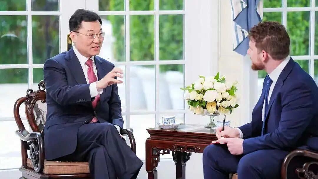 特朗普启程访华，中国驻美大使接受美媒专访全文公布！回答九个问题（组图） - 1