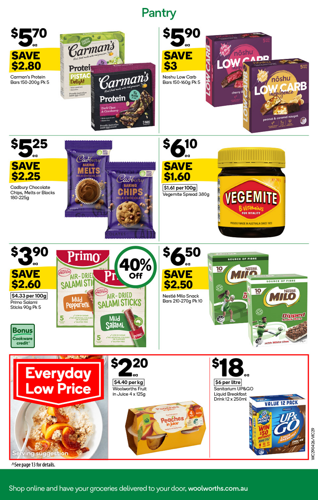 本周最新!澳洲各大超商特价商品一网打尽,大批好物骨折破半价!Woolworths、Coles、Costco(组图) - 80
