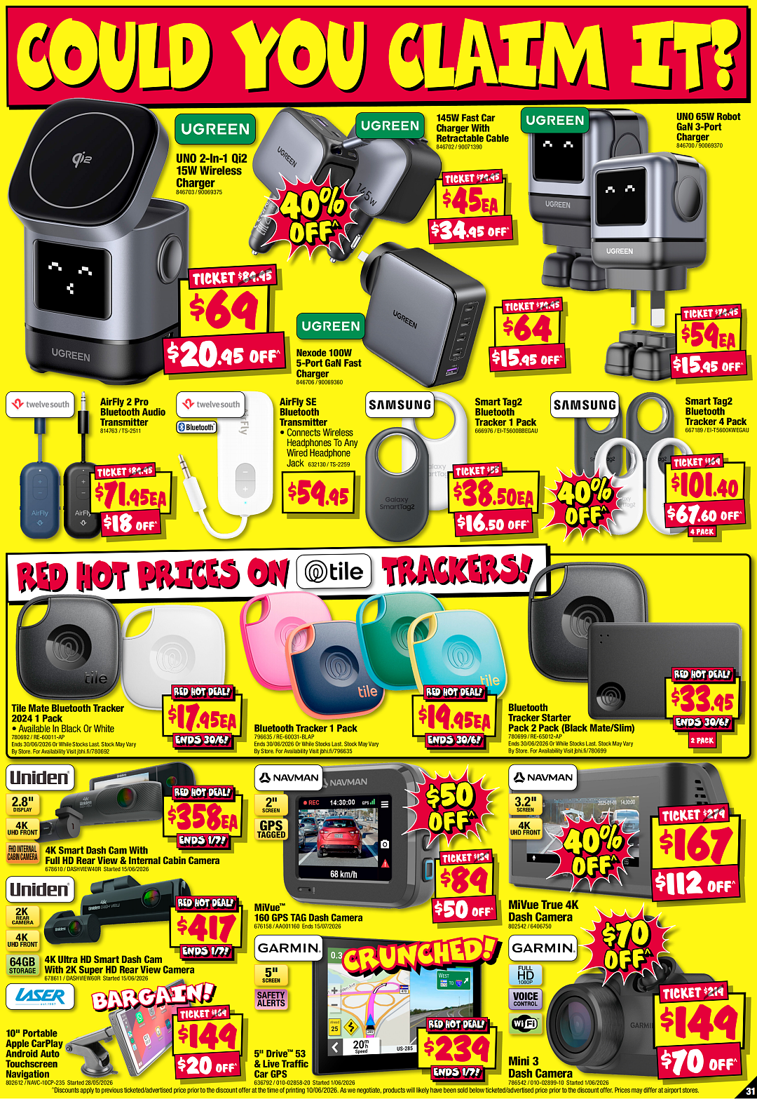 来了！【JB Hi-Fi】财年末 优惠目录 放出 - 31