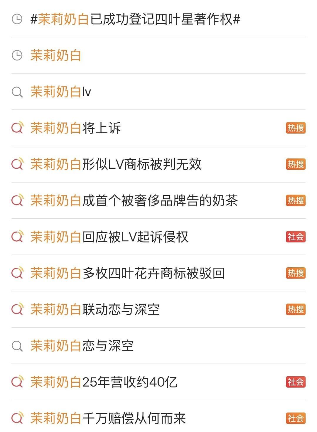 LV在华告赢茉莉奶白,一场官司败光好感(组图) - 2