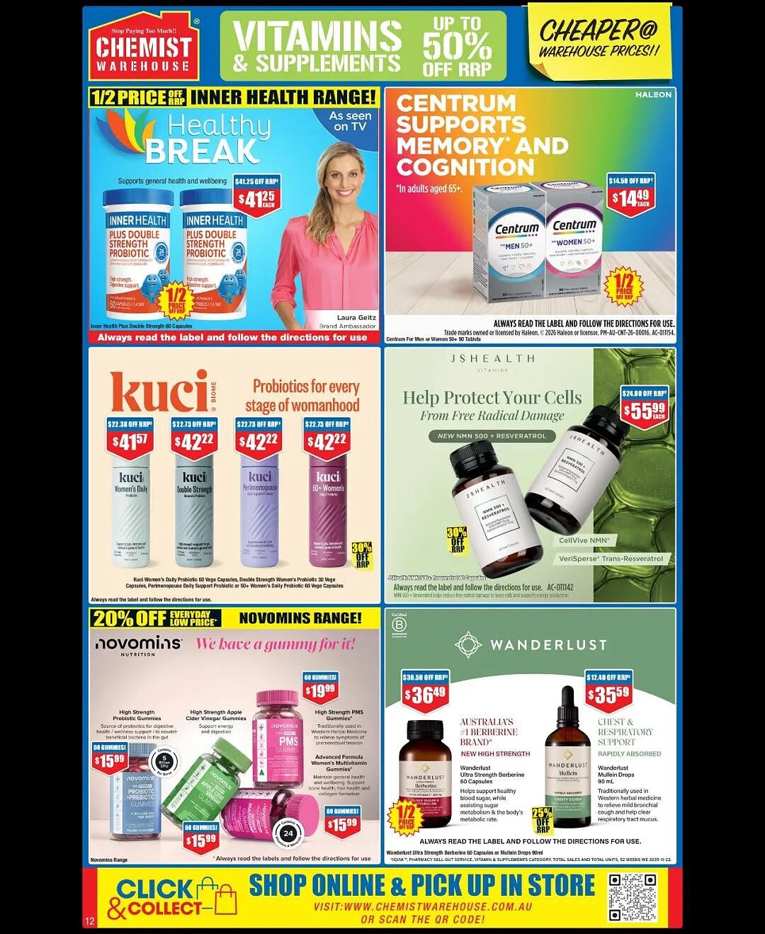 又逢大量半价的良心周期！【Chemist Warehouse】药店 7月23日至8月5日 优惠目录 - 13
