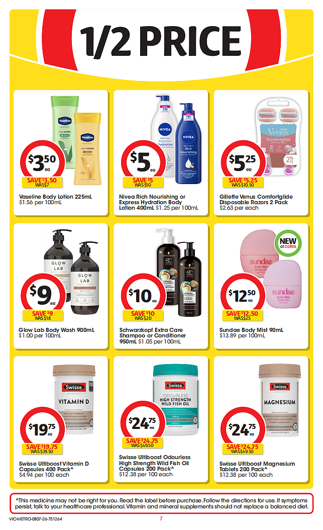 本周最新!澳洲各大超商特价商品一网打尽,大批好物骨折破半价!Woolworths、Coles、Aldi(组图) - 7