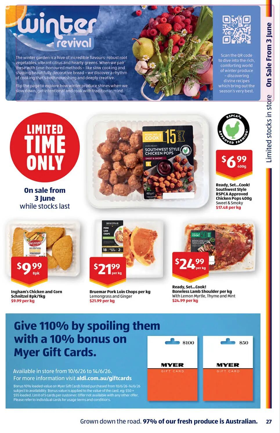 买Myer礼物卡多送额度！【Aldi】6月10日起 特价品 及 本期特价食品 - 14