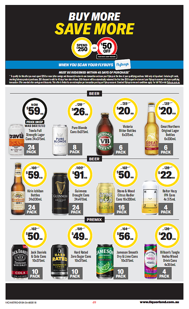 本周最新！澳洲各大超商折扣目录，Woolworths、Coles、Costco、优衣库...（组图） - 49