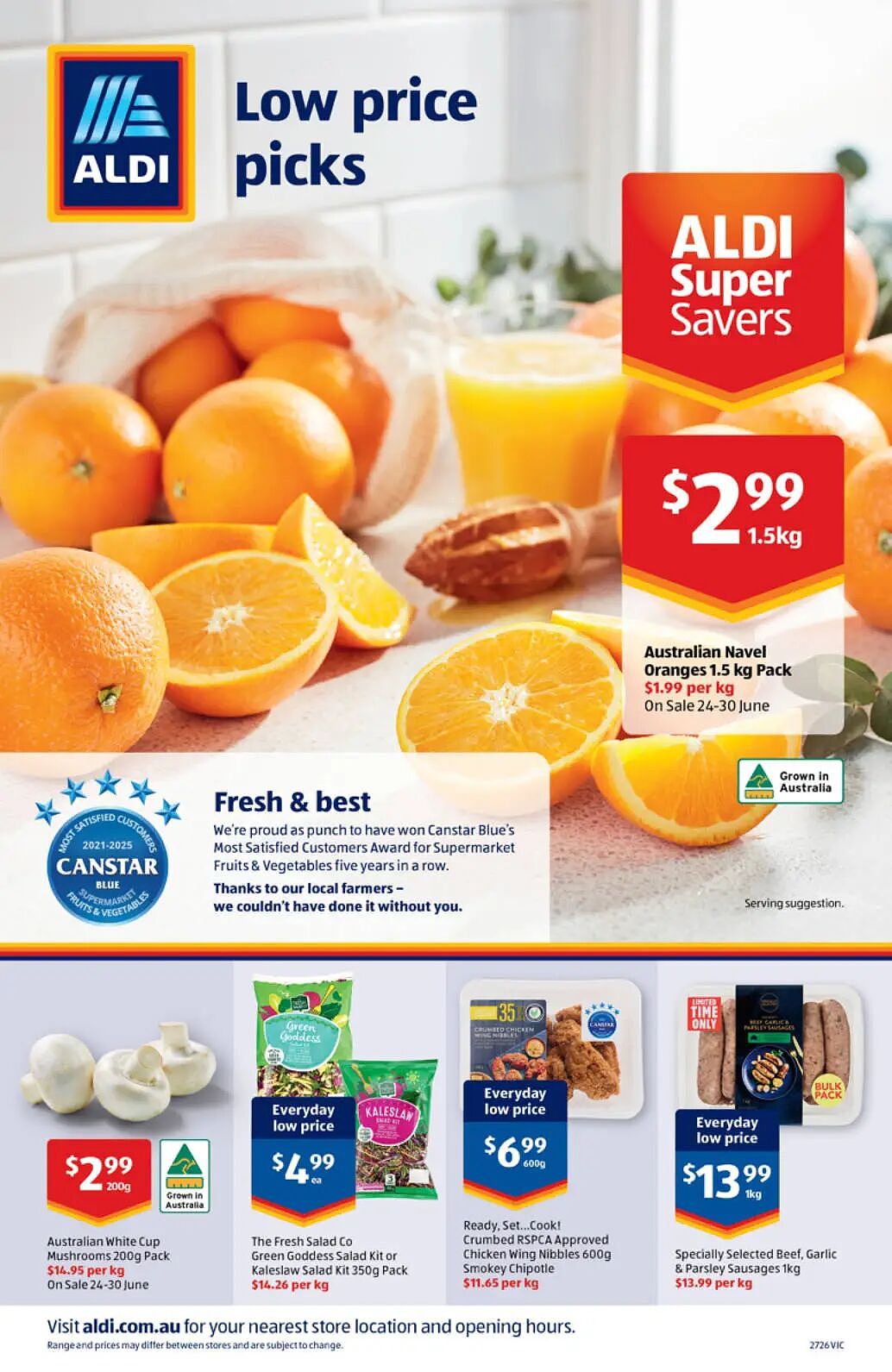 放心，橙子是丰收的！【Aldi】7月1日起 特价品 及 本期特价食品 - 13
