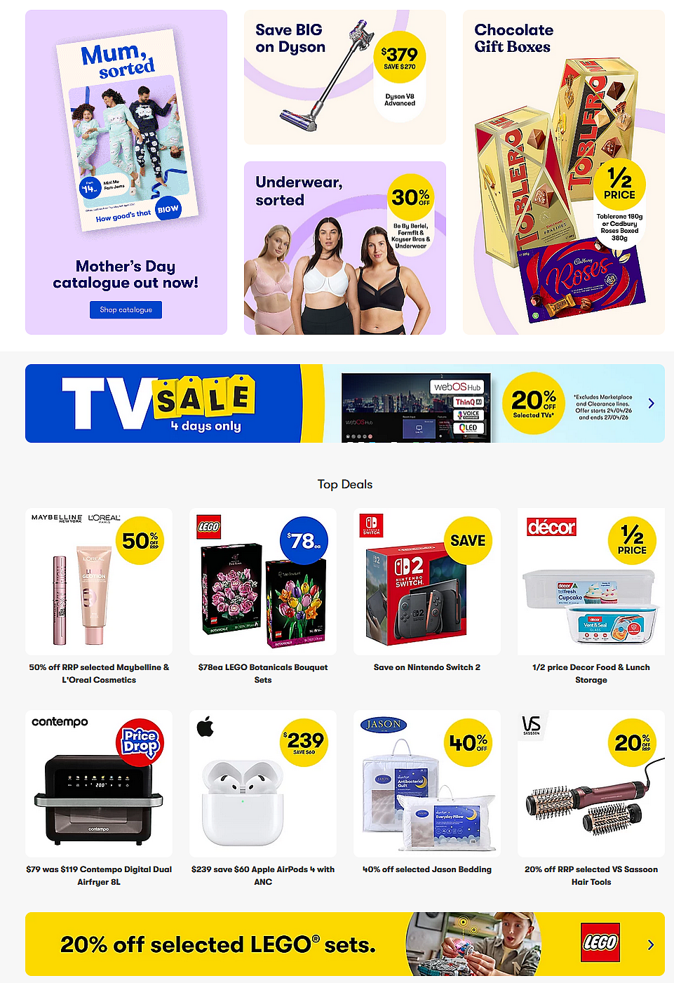 【Big W】最新满减折扣码 - 2