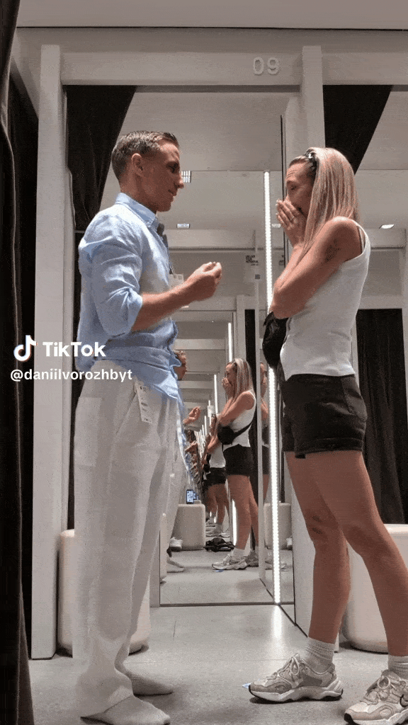 500万人围观！男子在Zara试衣间“惊喜求婚”，Tiktok网友吵翻天（组图） - 3