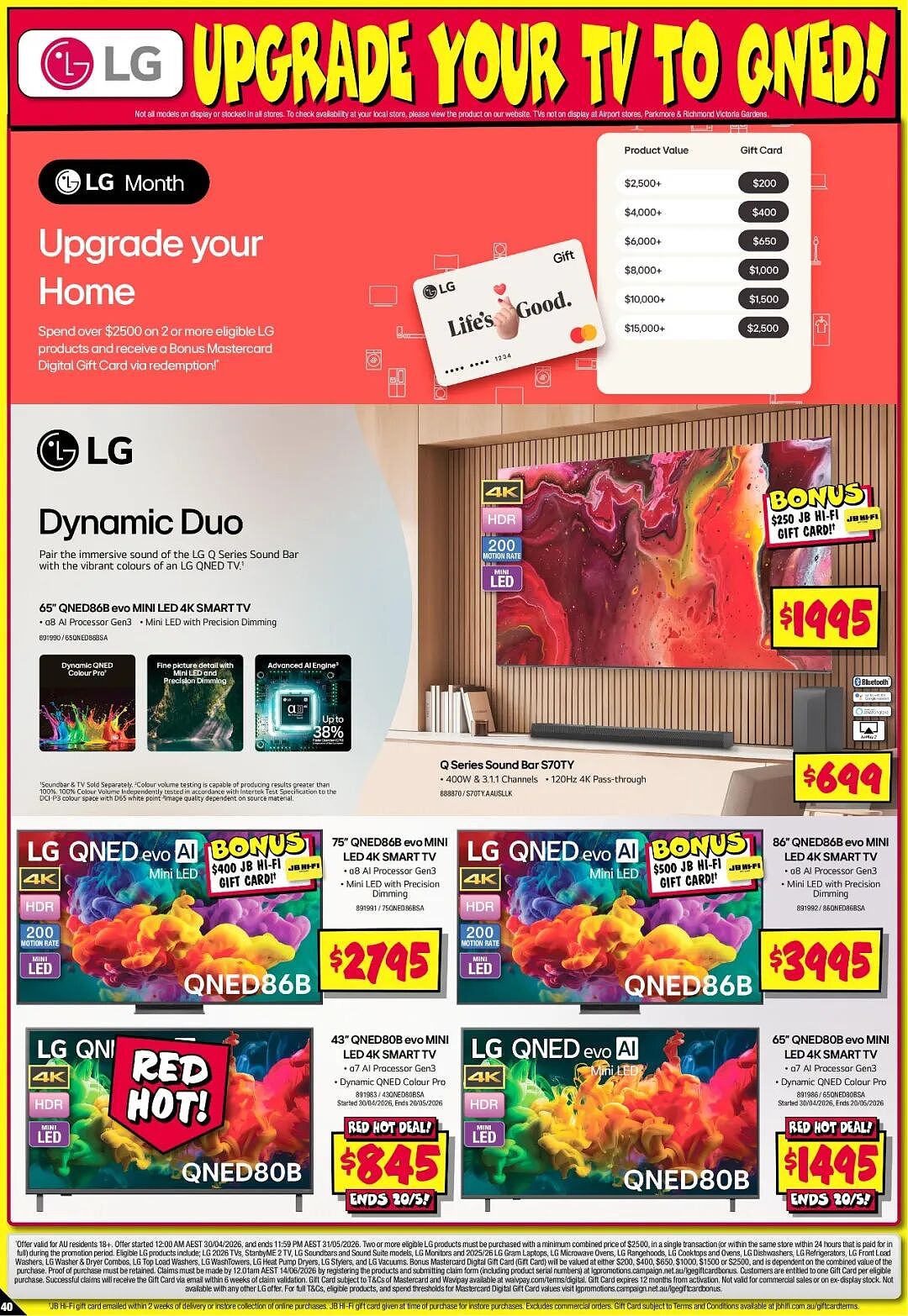 【JB Hi-Fi】财年末专区放出 - 49