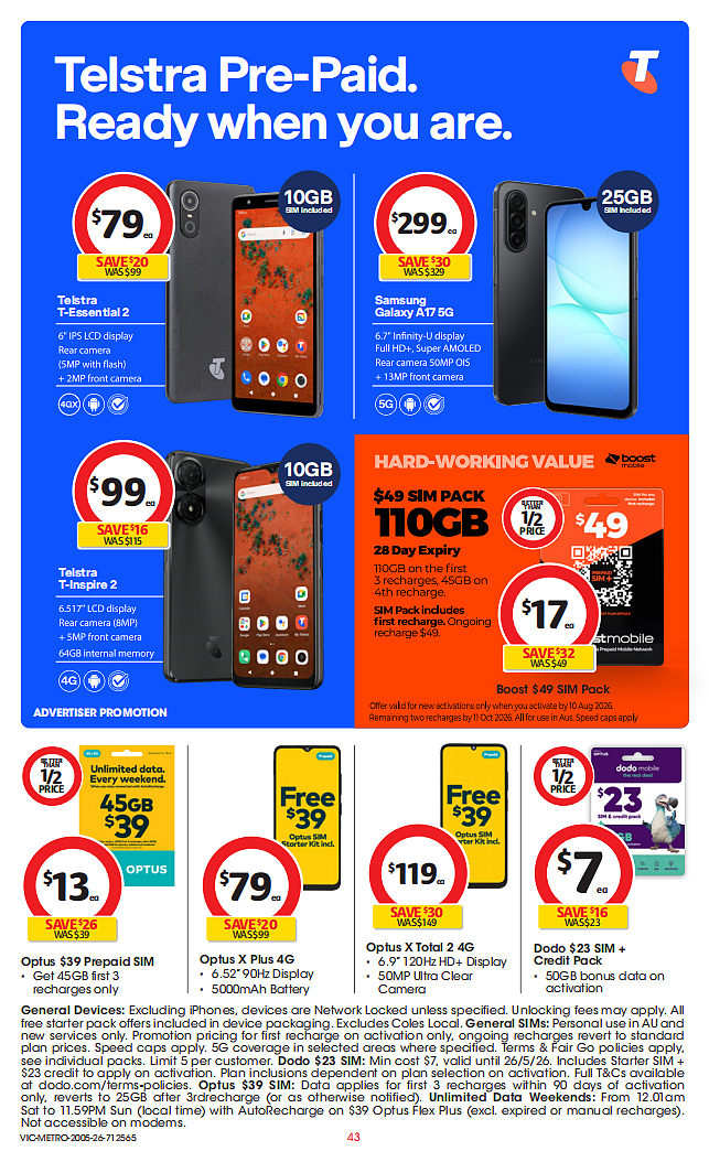 本周最新!澳洲各大超商特价商品一网打尽,大批好物骨折破半价!Woolworths、Coles、Costco、Aldi(组图) - 43