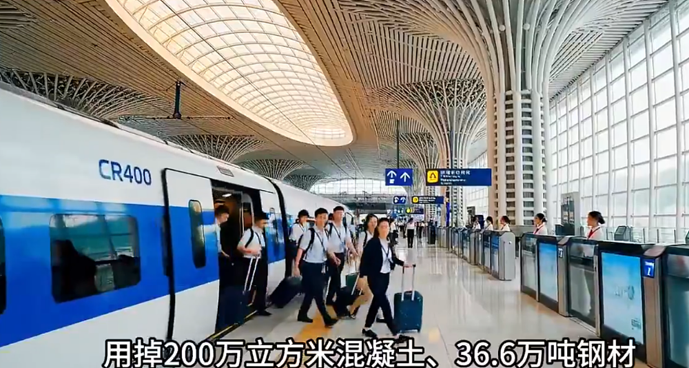 马斯克随手转发了一段中国火车站的视频，结果全世界的网友都破防了（组图） - 19