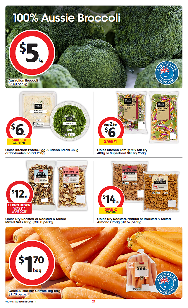 本周最新！澳洲各大超商特价商品一网打尽，大批好物骨折破半价！Woolworths、Coles、Aldi（组图） - 21