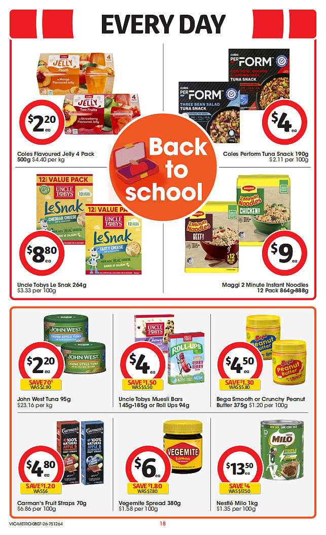 本周最新!澳洲各大超商特价商品一网打尽,大批好物骨折破半价!Woolworths、Coles、Aldi(组图) - 18