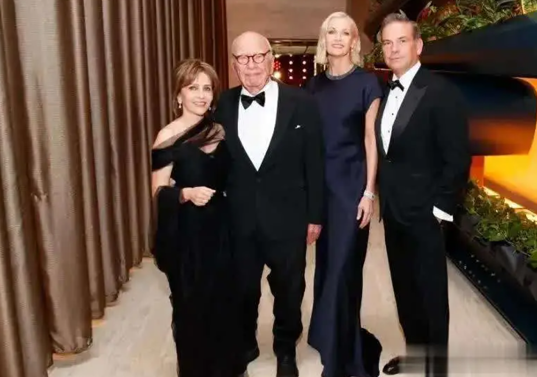 澳媒大亨默多克95岁寿宴，邓文迪带两个女儿坐主桌！特朗普送上祝福（组图） - 6