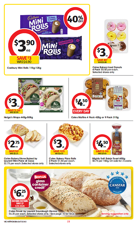 本周最新！澳洲各大超商特价商品一网打尽，大批好物骨折破半价！Woolworths、Coles、Aldi（组图） - 23