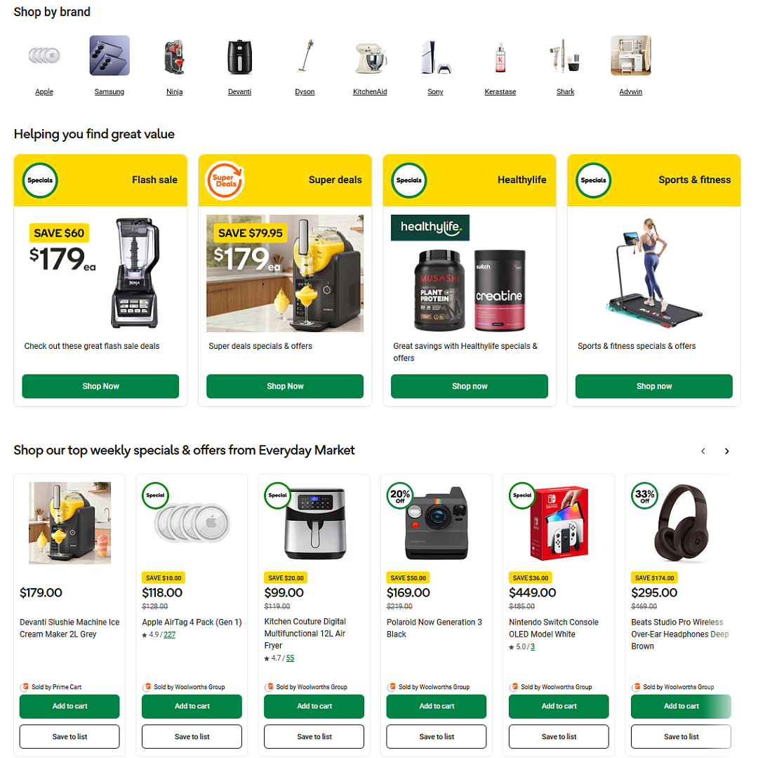 【Woolworths】市场 今天再减20% + 再送25刀 - 1
