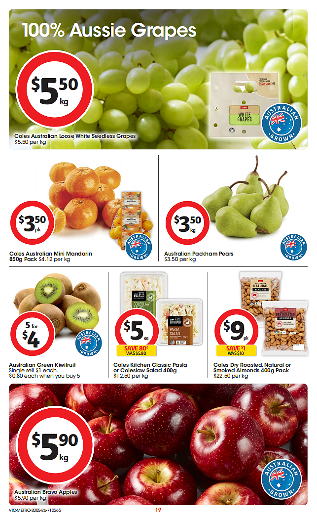 本周最新!澳洲各大超商特价商品一网打尽,大批好物骨折破半价!Woolworths、Coles、Costco、Aldi(组图) - 19