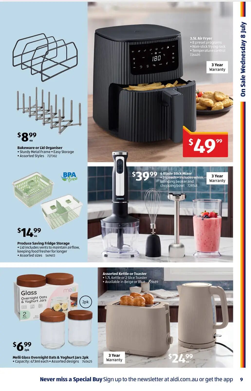 继续升级厨房!【Aldi】7月8日起 特价品 及 本期特价食品 - 8