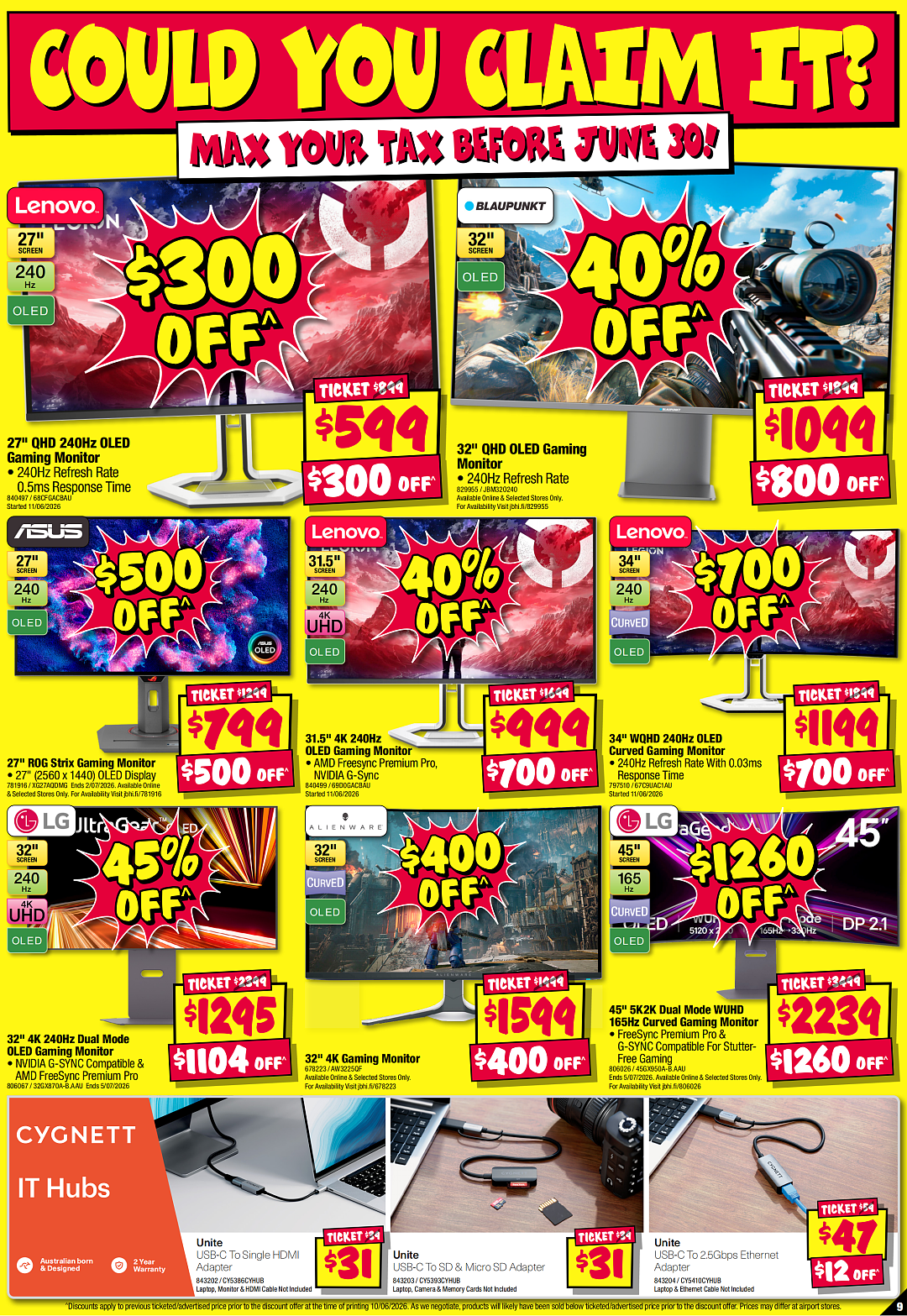 来了！【JB Hi-Fi】财年末 优惠目录 放出 - 9