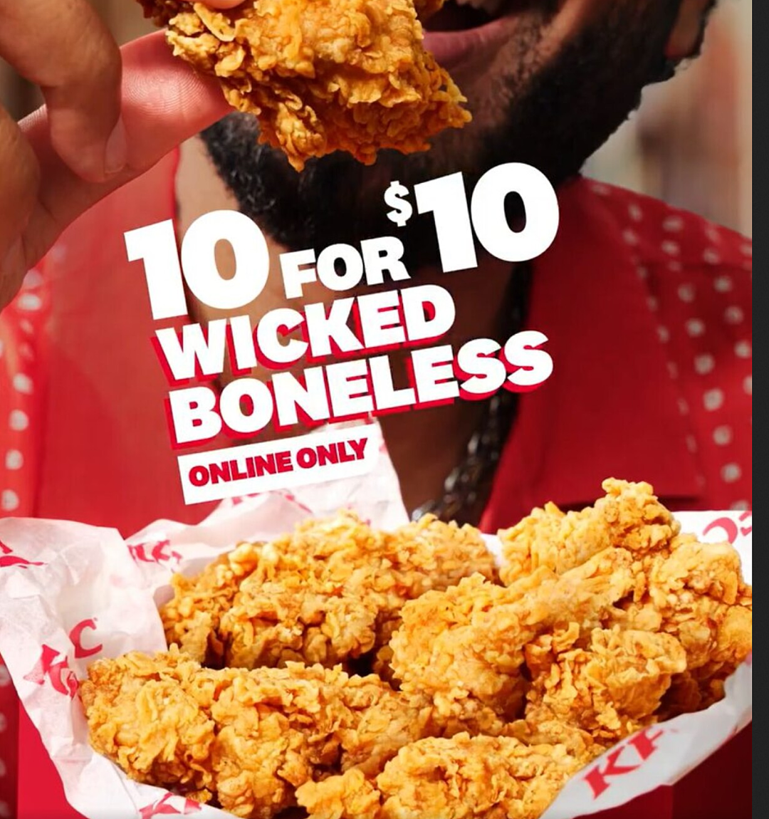 无骨鸡柳特价今天回归!【KFC 肯德基】近期优惠集锦 - 1