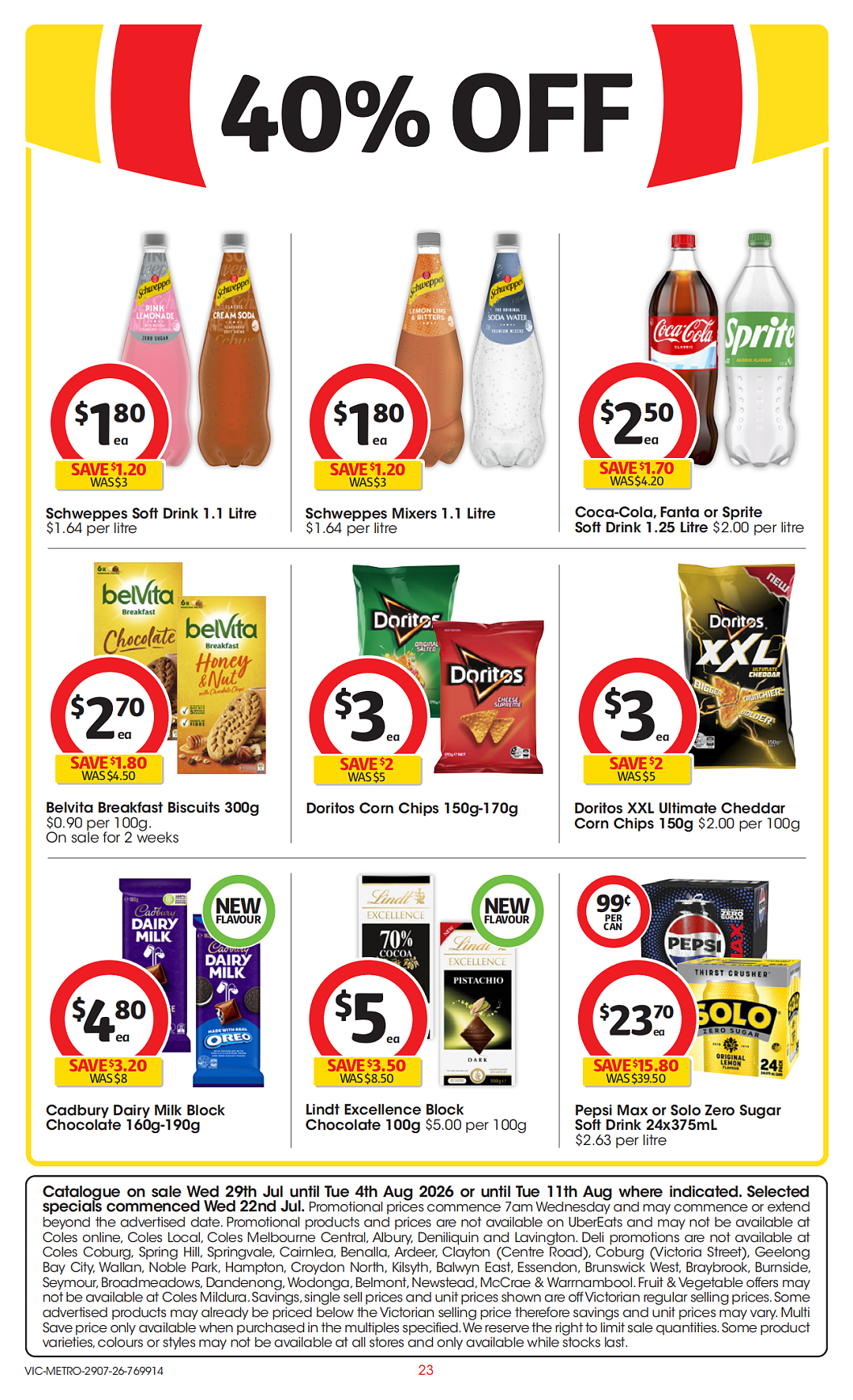本周最新！澳洲各大超商特价商品一网打尽，大批好物骨折破半价！Woolworths、Coles、Aldi（组图） - 23