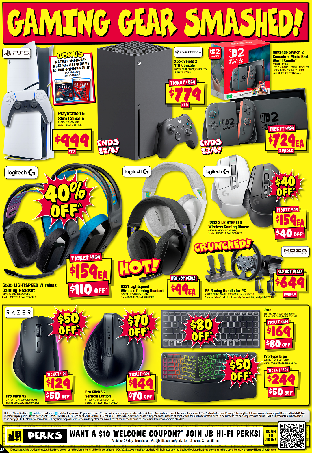 来了！【JB Hi-Fi】财年末 优惠目录 放出 - 40