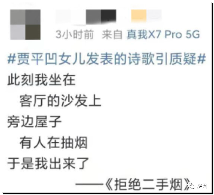 文坛巨匠贾平凹和女儿超美诗人贾浅浅被扒疑似大量抄袭(组图) - 113