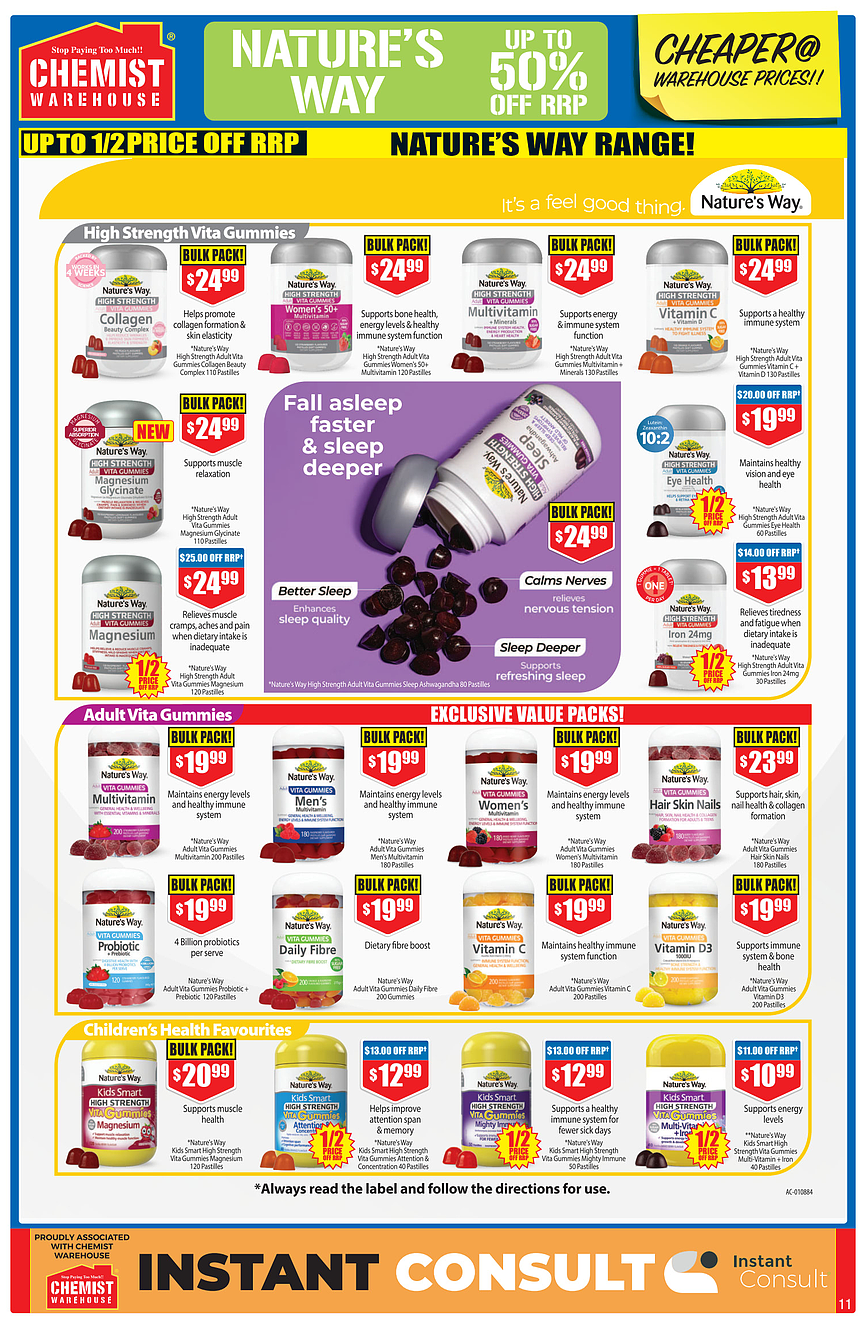 给力周期 + 限时满30刀就包邮！【Chemist Warehouse】药店 最新一期优惠目录 - 14