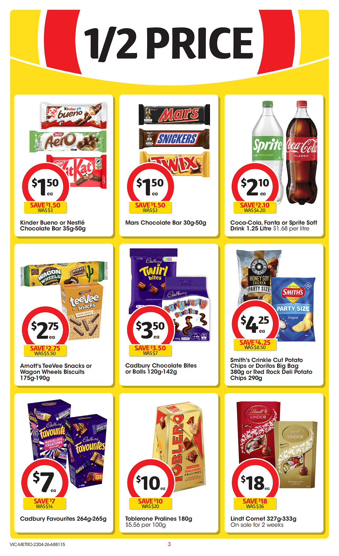 本周最新！澳洲各大超商特价商品一网打尽，大批好物骨折破半价！Woolworths、Coles、Aldi（组图） - 3