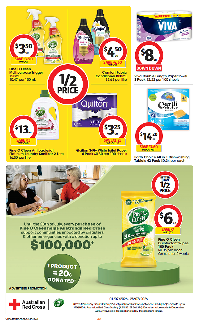 本周最新!澳洲各大超商特价商品一网打尽,大批好物骨折破半价!Woolworths、Coles、Aldi(组图) - 43