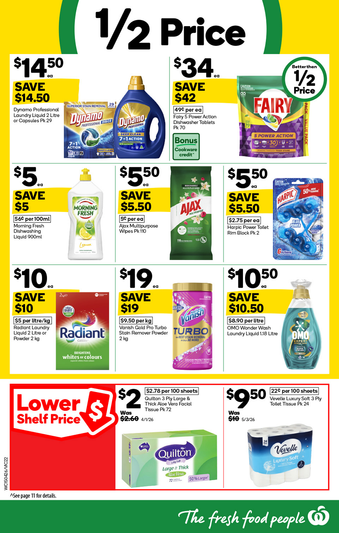 Woolworths 4月15日-4月21日打折,清洁、烧烤用品半价 - 23