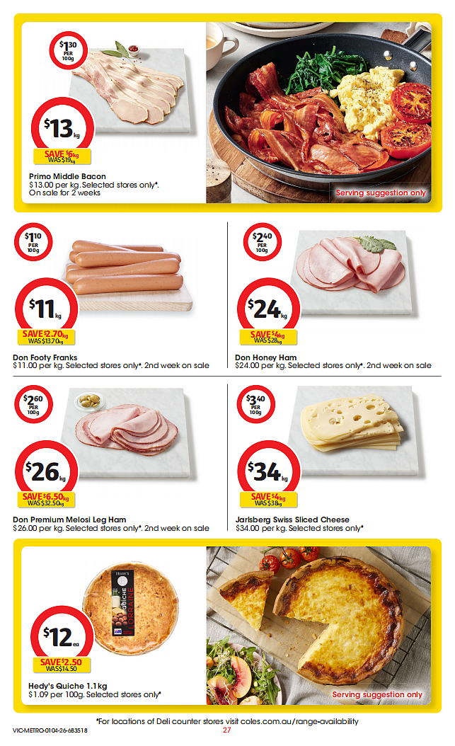 本周最新！澳洲各大超商折扣目录，Woolworths、Coles、Costco、优衣库...（组图） - 27